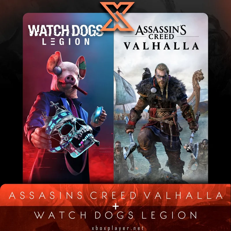 Assassin's Creed Valhalla + Watch Dogs Legion